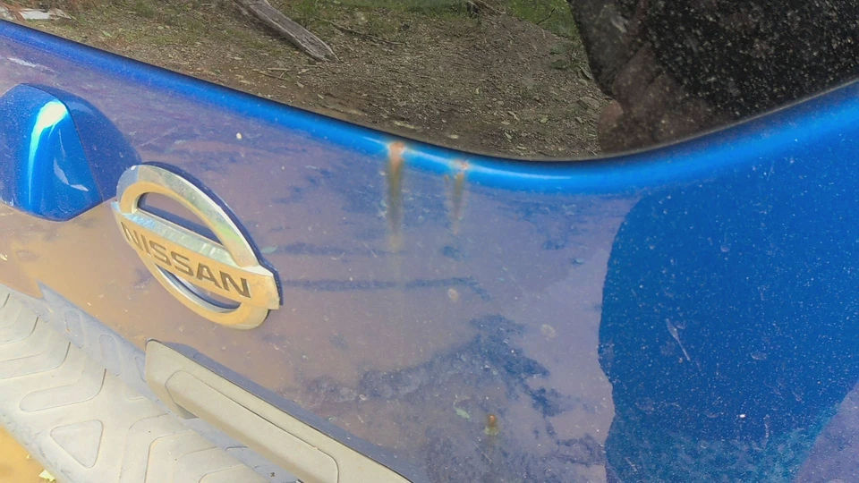 15 NISSAN XTERRA Trunk/LID Pro-4xmetallic Bluepaint Code=b17 Rustbubble Foto 2 de 3