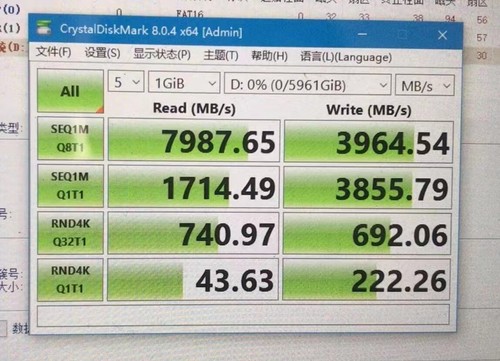 Samsung PM1735 6.4TB SSD PCIE 4.0 NVME MZPLJ6T4HALA-00AD3 Dell Version - Picture 3 of 6