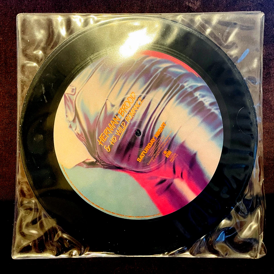 HERMAN BROOD And WILD ROMANCE-Saturday Night/Phony/Pop--Import  12" Picture Disc - Image 2 of 3