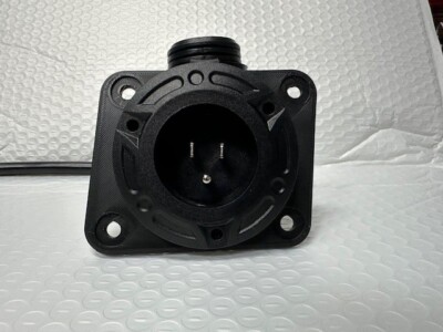 Charger Port Cover Plate Adapter Fits E-Z-GO Lithium Battery 120 Plug