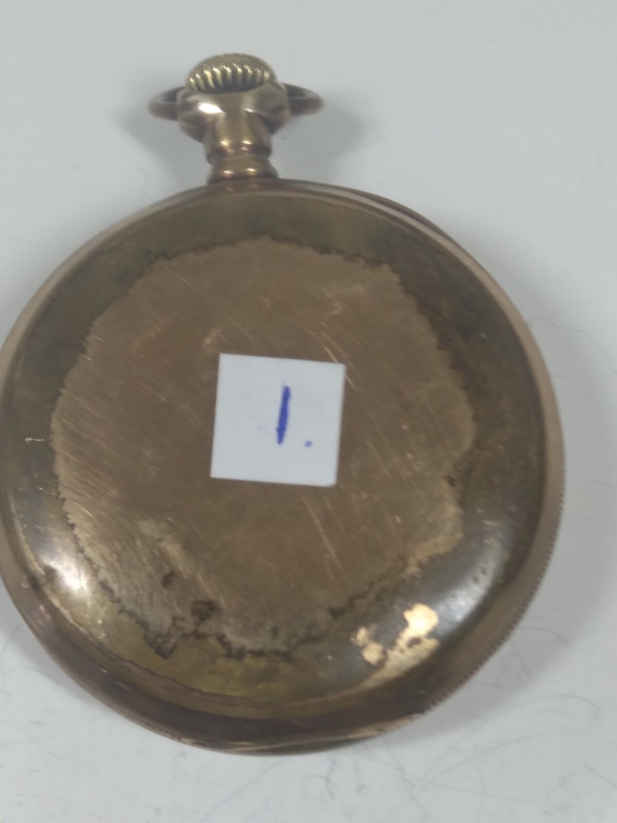 Working Antique 1899 Waltham Grade No. 20 Gold Filled Pocket Watch