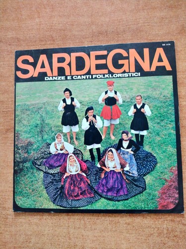 SARDEGNA - DANZE E CANTI FOLKLORISTICI - LP 33 GIRI VINILE