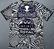 Red Bull Renault 2015 Dazzle Camo Testing Livery F1 Team Crew Mens Issue Shirt