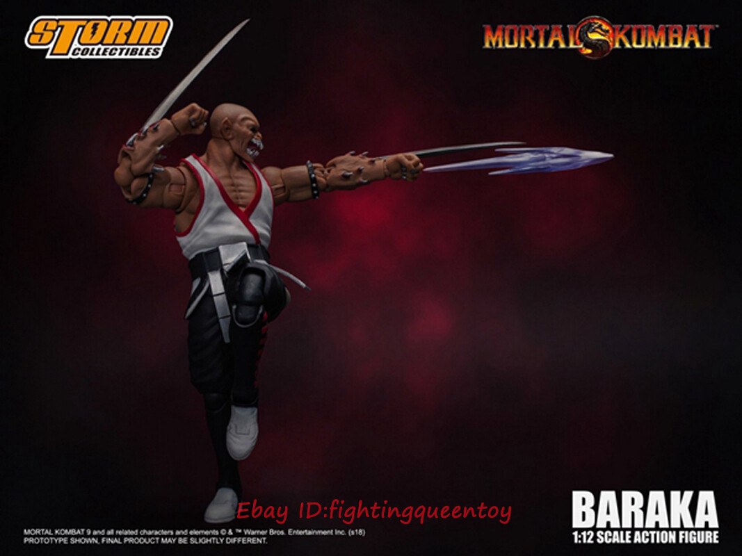Storm Toys Mortal Kombat BARAKA 1/12 Scale Figure Model INSTOCK | eBay