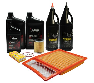 2013-2018 Can-Am Maverick Max 1000 R OEM 0W-40 Full Synthetic Service Kit C11