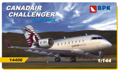 Canadair Challenger CL604/605 14406 plastic model kit