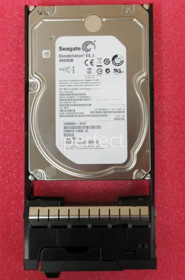Fujitsu CA07339-E074 CA05954-3437 4T SAS 3.5" DX80 DX90 S2 storage hard drive - Image 2 of 2