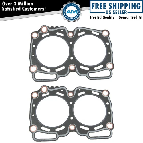 Graphite Engine Head Gasket Pair Set NEW for Subaru 2.5L