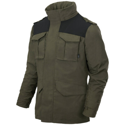 Helikon-Tex Covert M-65 Jacket Mens Tactical Security Urban Taiga Green / Black