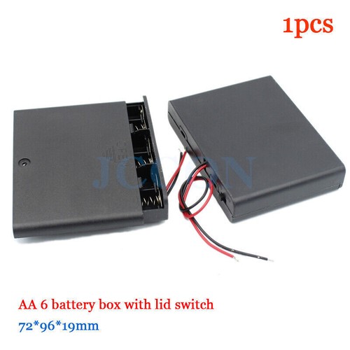 DIY Battery AA AAA 18650 Holder Case Box Base 6/9V Volt with Bare Wires Shell - Picture 17 of 39