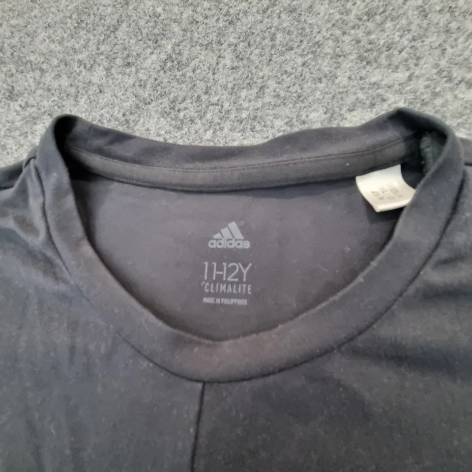 Adidas Camisa Niños 11-12 Años Gris Fútbol Niñas Deportes Manga Corta Talla 11-12Y Foto 2 de 4