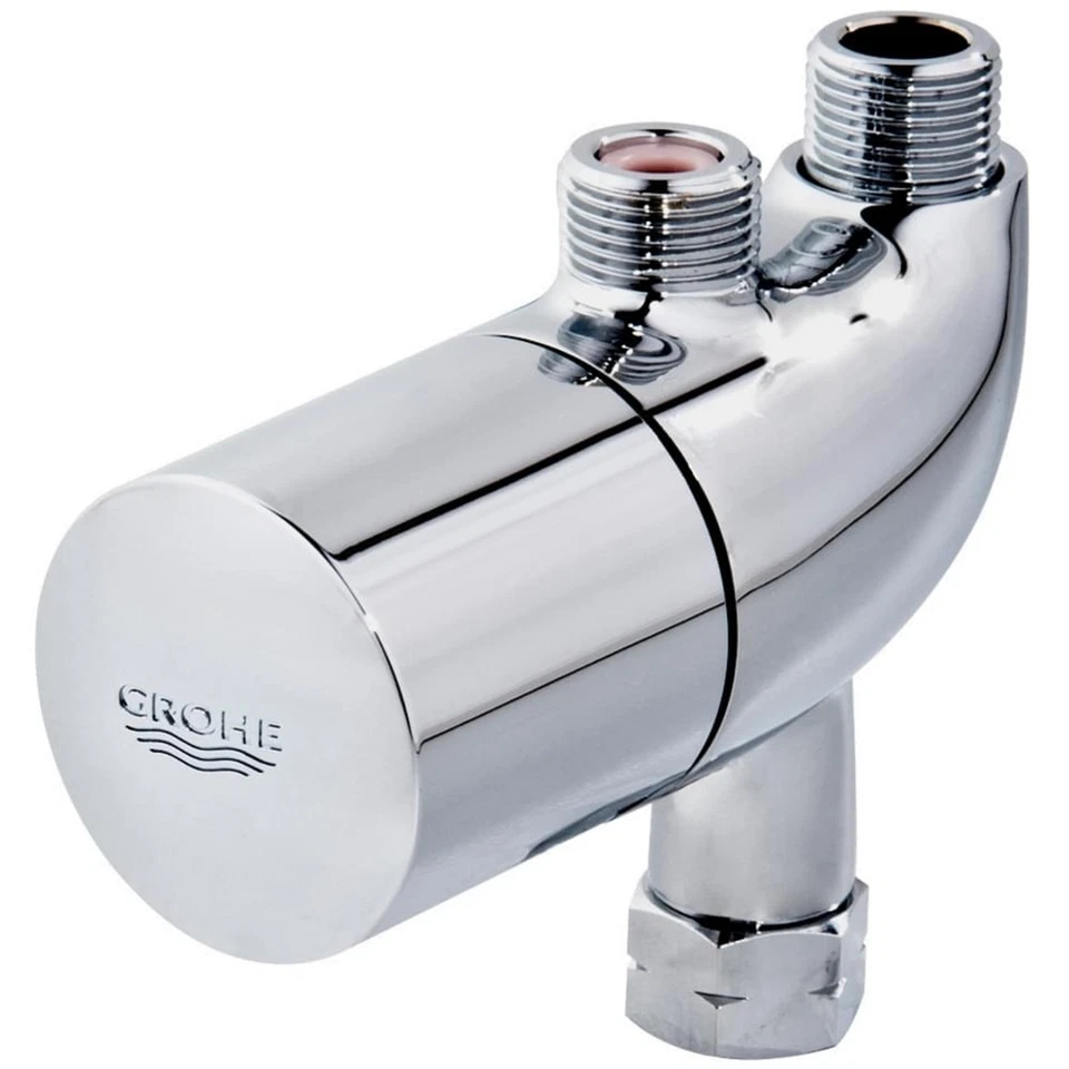 GROHE GROHTHERM MICRO Thermo-Verbrühungsschutz mit Anschlussset - Chrom (34487000)