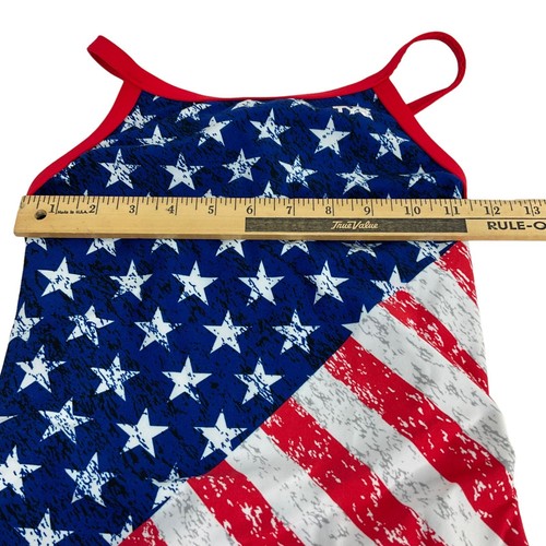 TYR Swimsuit Women's Sz 32 Red/White/Blue Star Spangled Diamondfit $65 Nwt - Picture 5 of 13