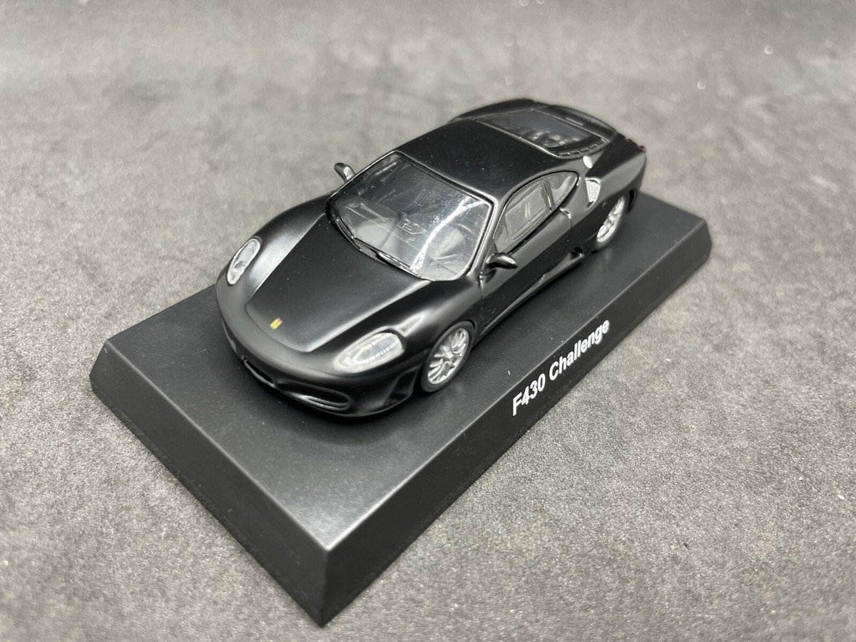 Kyosho 1/64 Ferrari collection 4 F430 Challenge black Kyosho 1/64 Ferrari collection 4 F430 Challenge black