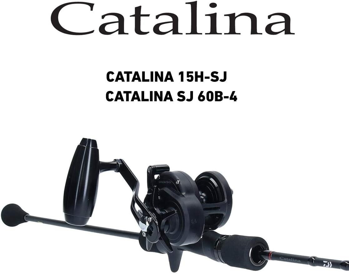 DAIWA Bait Reel 19 Catalina 15H-SJ Right (2019 Model) Black New | eBay