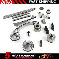 Timing Chain Kit Camshaft Sprocket For Toyota Highlander RAV4 Camry Sienna 3.5L