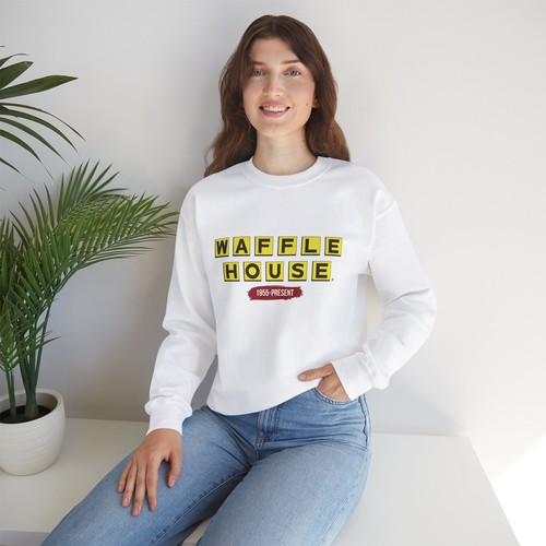 Waffle House Restaurant Logo Unisex Sweatshirt - Picture 23 of 34