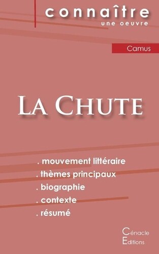 Albert Camus Fiche de lecture La Chute de Albert Camus (analyse litt (Tascabile)