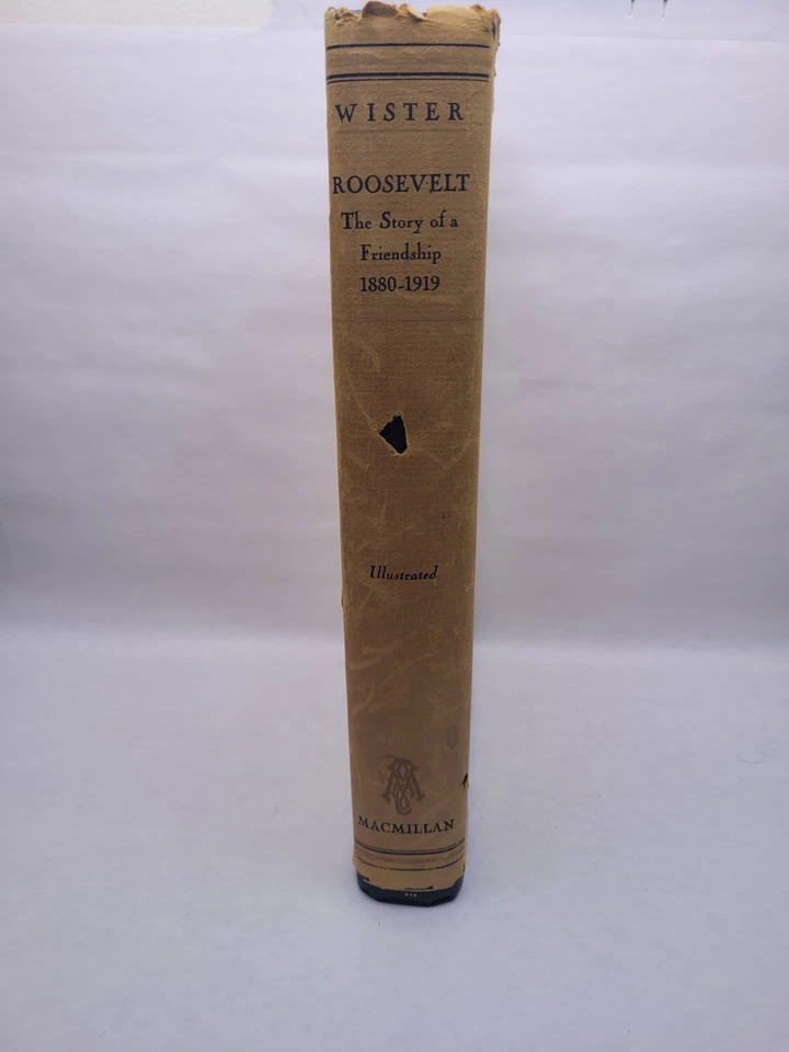 1930 Antique Biographical Book "Roosevelt: Story of Friendship" Illustrated - Image 2 of 4