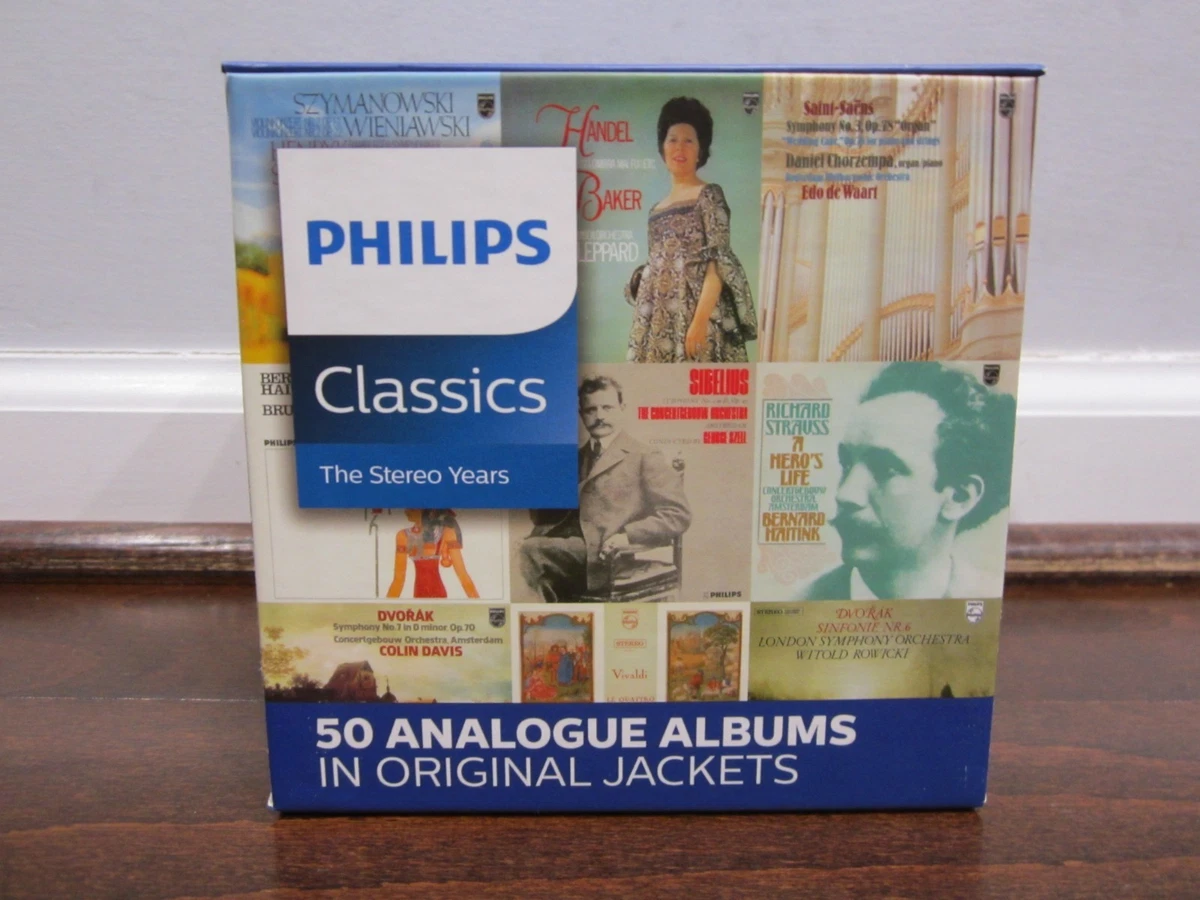 PHILIPS Classics The Stereo Years 50 ANALOGUE ALBUMS IN ORIGINAL