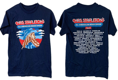 Chris Stapleton 2024 All American Road T-shirt All S to 5XL LL596