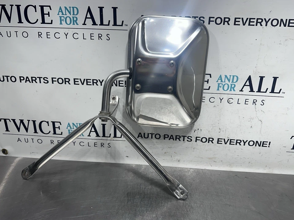 1972-1976 Dodge D100 D200 OEM Side View Mirror Set LEFT RIGHT ONE BROKEN - Image 3 of 4