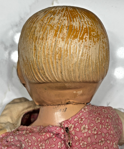 Antique 1900s Baby Doll – Very Old Haunted Spooky Creepy Vintage Halloween Prop - Picture 9 of 12