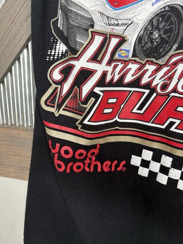 Harrison Burton NASCAR Graphic Tee Wood Brothers #21 Racing Shirt Size Large - Picture 7 of 11
