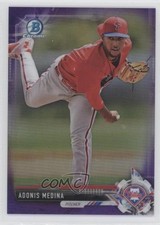 2017 Bowman Draft Chrome Purple Refractor 24/250 Adonis Medina #BDC-62 n1u