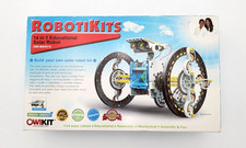 Educational Solar Robot Build-Your-Own Robot Kit Powered by the Sun 14-in-1 kit