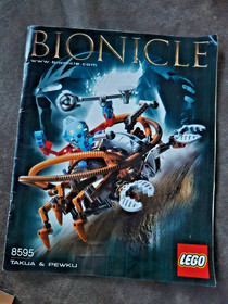 LEGO Bionicle 8595 Takua & Pewku Titans 100% Complete with Box and Instructions