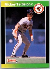 ⚾ 1989 Donruss Baseball's Best #86 Mickey Tettleton Baltimore Orioles