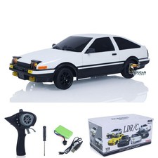 1/18 LDRC 2.4G Remote Control Drift Car AE86 Vehicles 10KM/H Flip Light Battery
