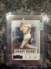 2021 Panini Contenders - Manny Machado #69 Draft Ticket Green /299