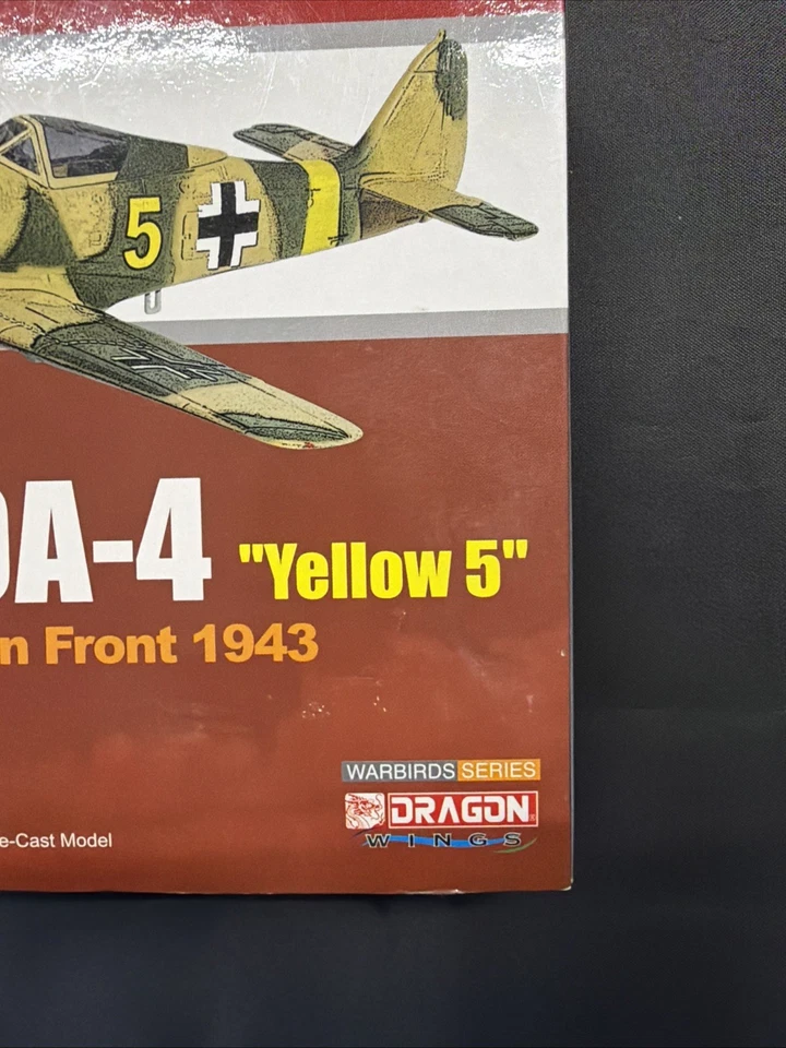Rare Dragon Armor FW-190A-4 3./JG 51 # 50323 “Yellow 5” Eastern Front 1943 -H5 - Image 3 of 4