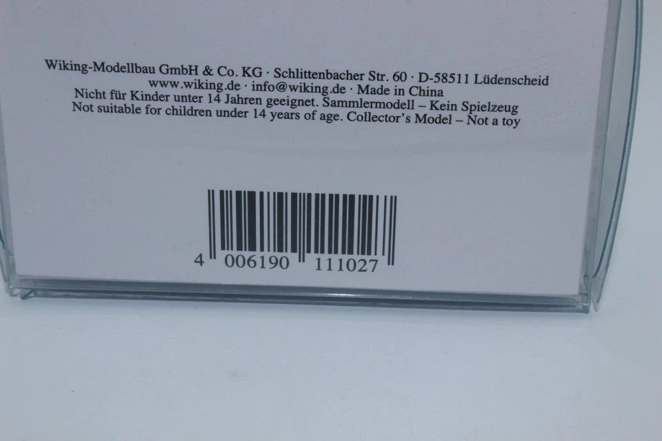 Wiking 389 99 Fendt Katana 65 With Maisvorsatz New 038999 1:87 Boxed - Image 2 of 4