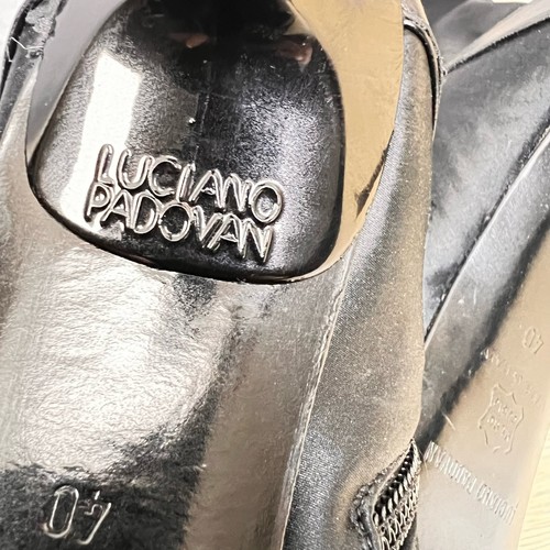 LUCIANO PADOVAN Womens Leather Pointed Stiletto Ankle Boots Made In Italy Sz 40 - Picture 13 of 14