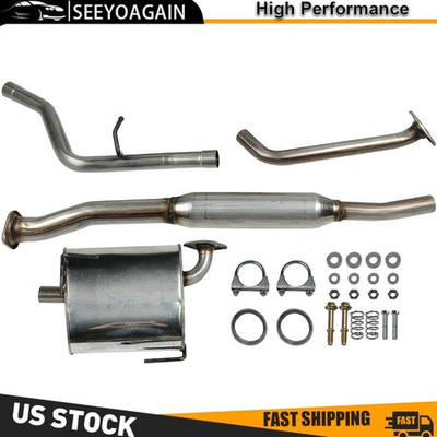 #ad #ad Stainless Steel Resonator Pipe Muffler Exhaust for 2014 18 Subaru Forester 2.5L $194.01