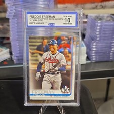 Topps 2019 Update Freddie Freeman Atlanta Braves #US279 All-Star Game CGC 10