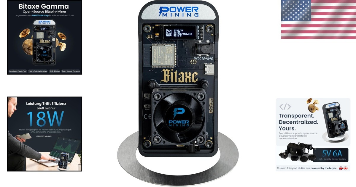 Bitaxe Gamma 602 ASIC Bitcoin Miner | eBay