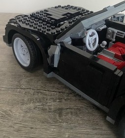 Lego 4896 Roaring Roadster Creator 3in1 Black Car 100% Complete Set 2006 no Box