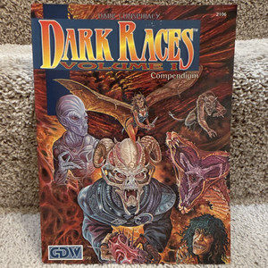 GDW Dark Conspiracy Dark Races Vol I Compendium Softcover 1992 MPN 2106
