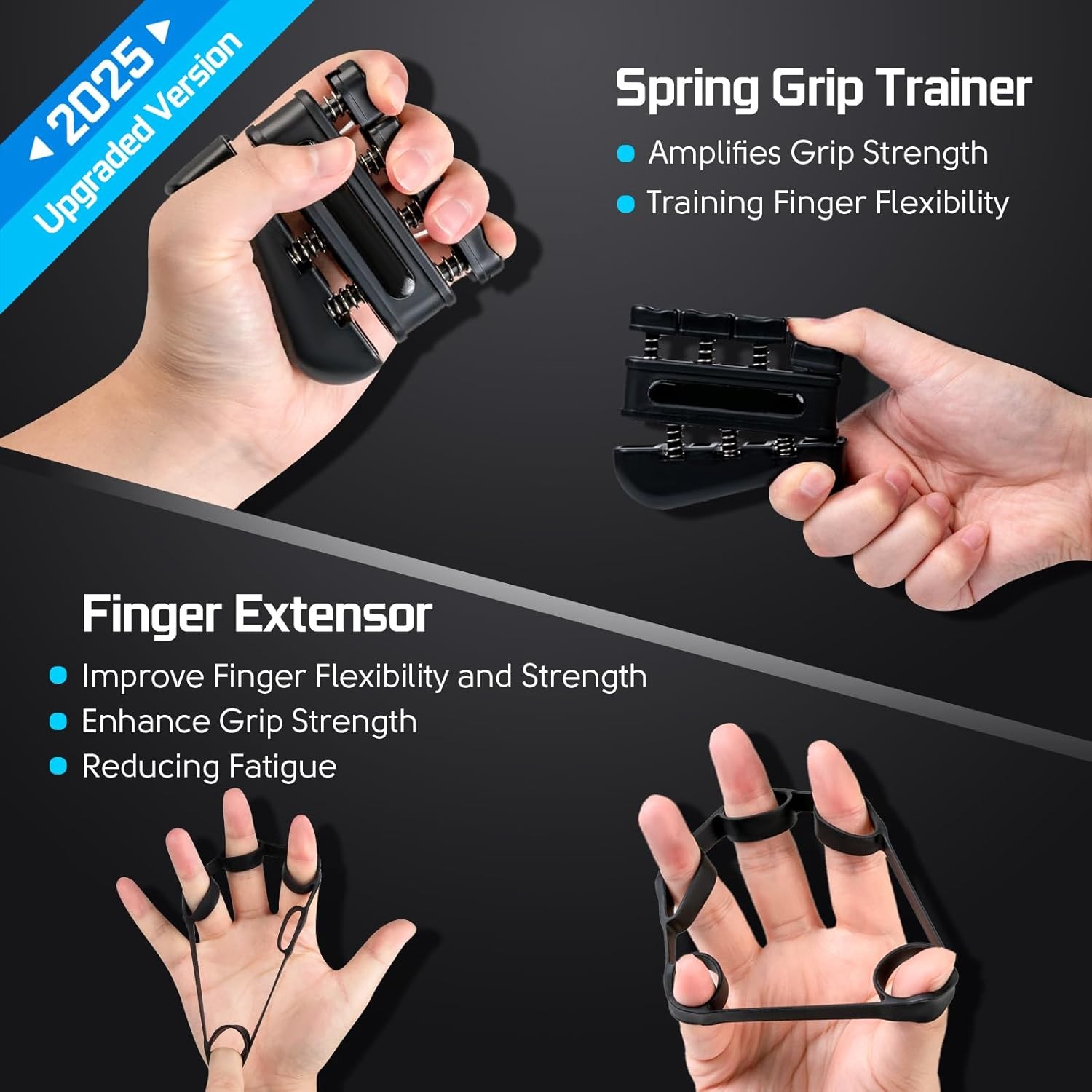 Grip Strength Tester Hand Dynamometer - Grip Strength Trainer Electronic Hand Gr