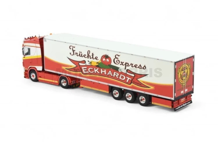 TEKNO 84603 Eckhardt Scania Next Gen S-Serie 4x2 Rimorchio refrigerato 3 ASSI 1: - Immagine 2 di 4