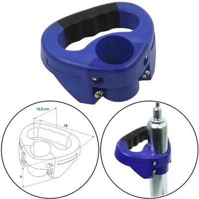 Rangierhilfe Anhänger Stützrad Ø48 mm Handgriff Rangiergriff Wohnwagen