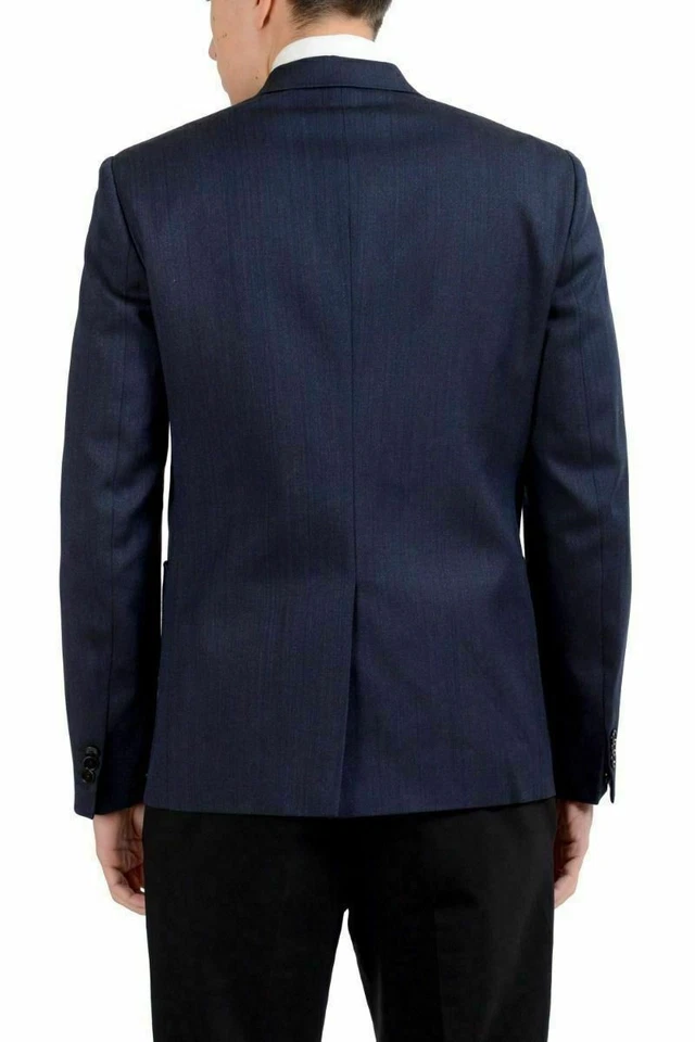 Blazer Abrigo Deportivo Hombre Maison Martin Margiela "10" Lana Seda Esmoquin EE. UU. 38 IT 48 Foto 3 de 4