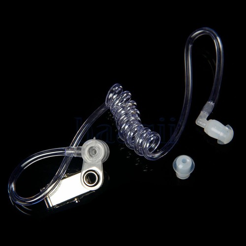 Soft plastic Air Tube Headset Mic Earbud Headphone For Baofeng UV5R BF-888s F - Photo 3/3