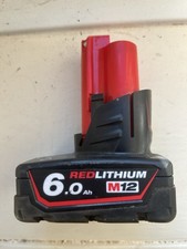 Milwaukee M12 6Ah Battery 100% Genuine