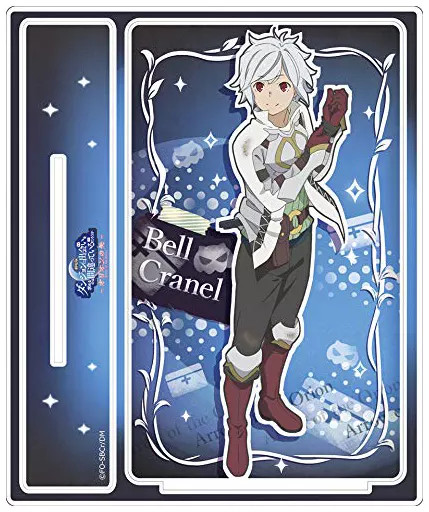 Acrylic stand/acrylic panel Bell Cranel Acrylic stand "Is It Wrong to Try to