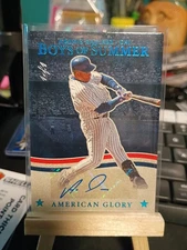 2025 Panini Boys of Summer American Glory GREEN Aramis Ramirez Cubs 1/1 Auto